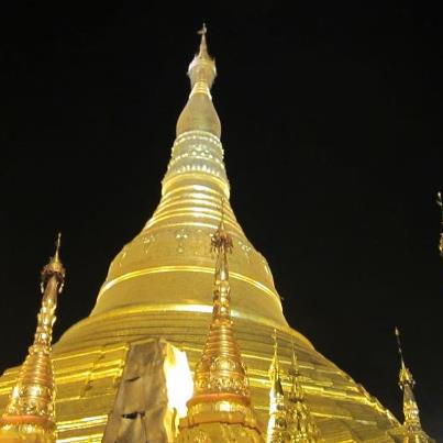 Photo: Shwedagon Pagoda - one of the world's oldest shrine with hair of Lord Buddha, encrusted with tons of solid gold, diamonds, rubies and some of the world's most precious stones, together with the purest of devotion and love from millenium of devotees.
