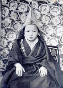 Rinpoche as a child