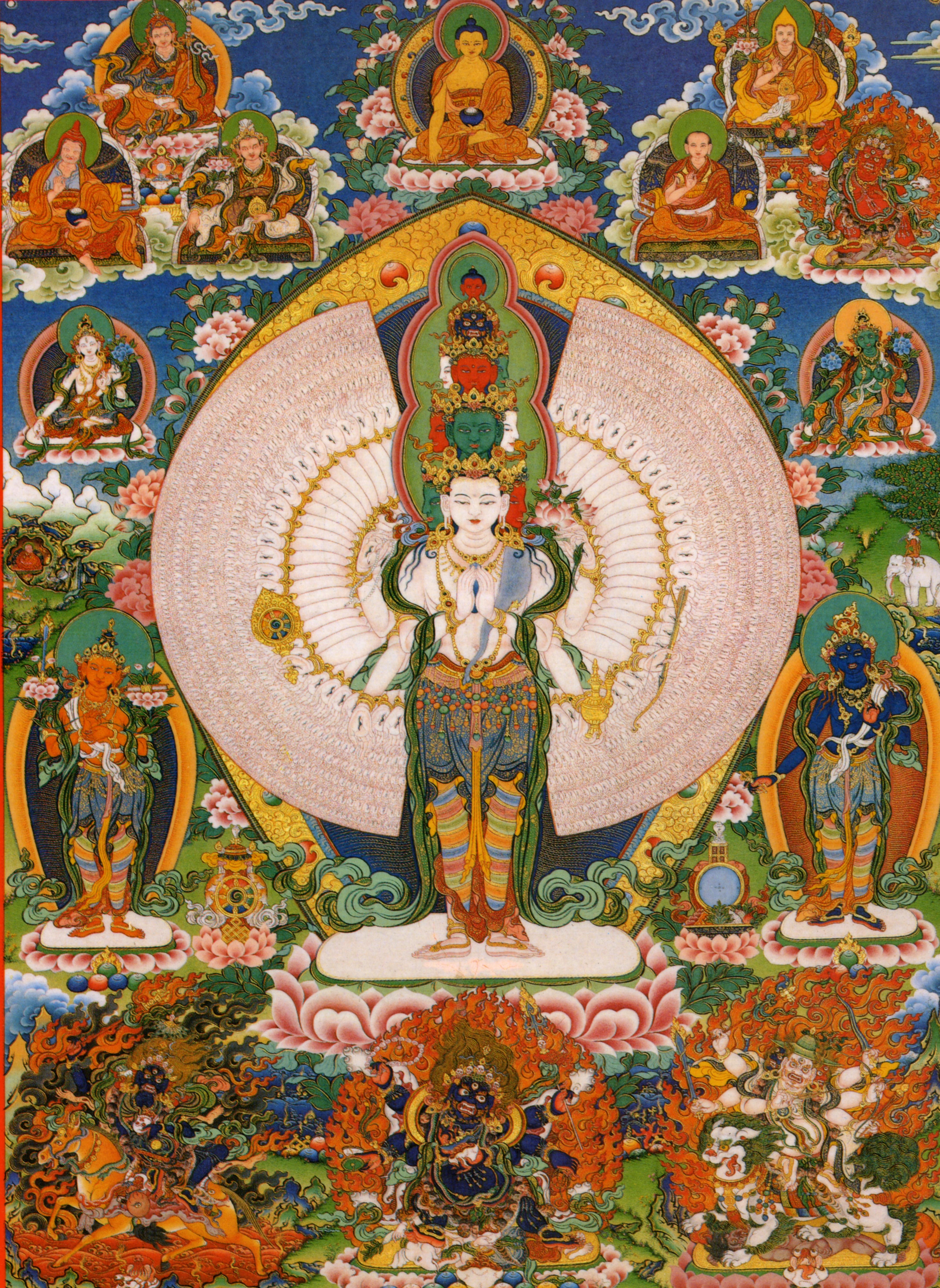 Thousand-arm chenrezig
